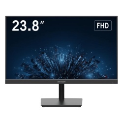 HIKVISION DS-D5224F2-1V1S/B Monitor LED / Full HD 1920x1080 / 23.8" / E-LED Backlight / HDMI-VGA-BNC / VESA 75x75 / Operación 24/7 / 250 cd/m²