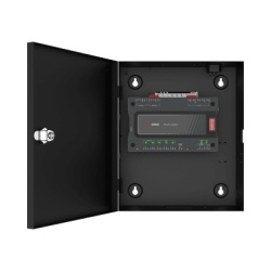 HIKVISION DS-K2220X Controlador de Acceso para Elevador / 128 Pisos / TCP-IP / Huella y Tarjeta / Expansión 24 Esclavos / Gabinete y Fuente Incluidos