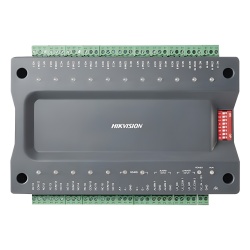 HIKVISION DS-K2M0016A Distribuidor esclavo para control de elevadores / 16 salidas de relé / RS-485 / 2 entradas de alarma / -4°C a 70°C / 6.57 x 4.13 x 1.18 pulgadas