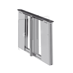 HIKVISION DS-K3B961TX-M/DPIQL-DP90 Torniquete con Reconocimiento Facial y Lector QR Embebidos / CENTRAL / 100 mil usuarios / Carril de 90 Cms / Requiere Torniquete Izquierdo y Derecho