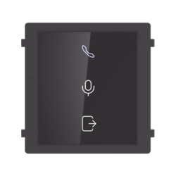 HIKVISION DS-KD-IN Módulo Indicador para Videoportero IP / Audio Bidireccional / Recepción de Llamada / Apertura de Puerta / IP65 / -40°C a +60°C (-40°F a 140°F) / Montaje Empotrado o Superficie