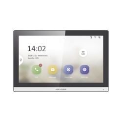 HIKVISION DS-KH6352-WTDE6 Monitor WiFi Touch Screen 7" para Videoportero Turbo Unicamente / Video en Vivo / Apertura Remota / Audio bidireccional / Borde slim