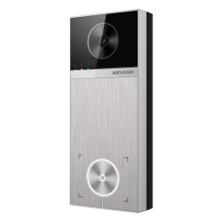 HIKVISION DS-KV6114-ME1 Videoportero IP / 4 Megapixel / Ángulo de Visión 150° / Control de 2 Cerraduras / Detección de Sonidos Específicos / IP65 / PoE IEEE802.3at