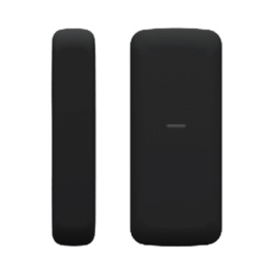 HIKVISION DS-PDMCS-EG2-WB(B)/BLACK Contacto Magnético Inalámbrico / Diseño Slim 10 mm / Comunicación Bidireccional 433 MHz / LED Indicador / Doble Tamper / Interior