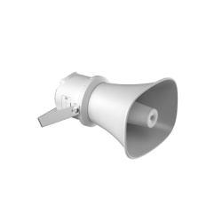 HIKVISION DS-QAZ1307G1T-E(C) Bocina IP Trompeta / 7 Watts / PoE+ / IP67 / Audio Bidireccional SIP / TTS / 4 GB eMMC