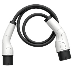 HIKVISION DS-TMP00C-A22(5M)(EU) Cable de Carga para Vehículos Eléctricos / 22 kW / 480 V / 32 A / IEC 62196 Tipo 2 / 5 m (16.4 ft) / IP55 e IP67