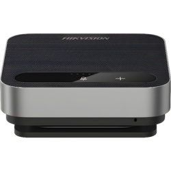 HIKVISION DS-UAC-S2V Micrófono y Bocina para Videoconferencia / Arreglo de 8 Micrófonos 360° / Alcance 5 m (16.4 ft) / USB-C Plug-and-Play / Cancelación de Eco y DNR / Conector 3.5 mm