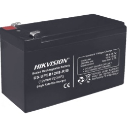 HIKVISION DS-UPSB1209-R/B(5PCS) Bateria de Plomo Ácido / 12 VCD / 9 Amp / Ideal para UPS, EPS y Uso General / Certificación CE / Paquete de 5 Piezas