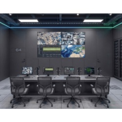 HIKVISION DS-VW2X20B55 Kit Videowall 2x2 / 4 Pantallas 55" Full HD / Decodificador 16CH 4K / Base de Piso / Hikvision