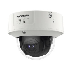 HIKVISION IDS-2CD7146G0-IZS(D) Domo IP 4 Megapixel / Lente Mot. 2.8 a 12 mm / 40 mts IR EXIR / IK10 / IP67 / H.265+ / WDR 140 dB / Captura Facial / DeepinView / Busqueda por Atributos / 2 Microfonos I