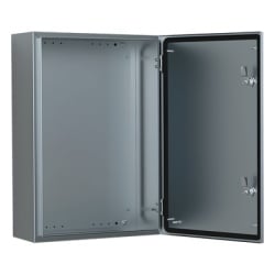 HOFFMAN ASR0403021 Gabinete de Acero Inoxidable 304L ASR IP66 400x300x210 mm (15.7 x 11.8 x 8.3 in) / 2 Cerraduras / Montaje Placa 2 mm