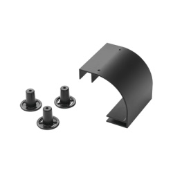 HOFFMAN LRD12BLK Accesorio de Bajada de Cable Para Escalerilla de 12 in de Ancho de Aluminio Color Negro