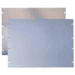 HOFFMAN P19RP2UP Tapa Ciega Para Rack Estandar de 19in Plano de Acero 2 UR Color Gris