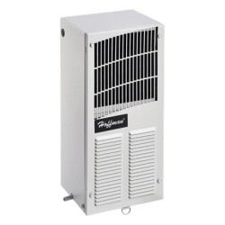 HOFFMAN T150116G100 Aire Acondicionado Compacto Para Exterior Uso en Gabinetes de Telecomunicaciones de Grado Industrial Frio T15 800 BTU 115 Vca de Acero Color Gris