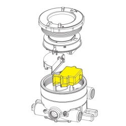 HONEYWELL ANALYTICS 1226A0368 Kit de servicio de repuesto de la barrera de seguridad intrinseca para sensores electroquimicos del transmisor universal de gas XNX