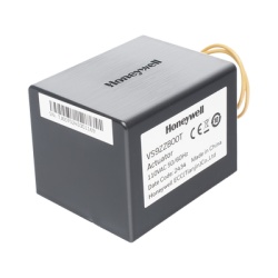HONEYWELL BMS VS9ZZB00T Valvula de control electrica de 3 vias para fancoil retorno por resorte normalmente cerrada 110 V CA conexion NPT