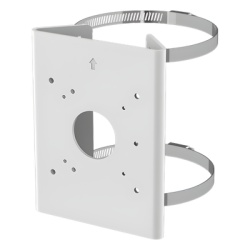 HONEYWELL HA35PLM01 Soporte para Poste Serie 35 / Material Aluminio + Acero Inoxidable / Capacidad de Carga Maxima 4 kg / Compatible con Accesorios Honeywell / Para Camaras de Seguridad Exteriores