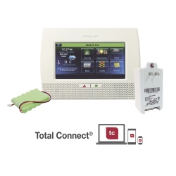 HONEYWELL HOME RESIDEO L7000-LAS Panel de alarma inalámbrico / Pantalla táctil color 7" / Z-Wave integrado / WiFi certificado / Compatible Total Connect / 80 zonas