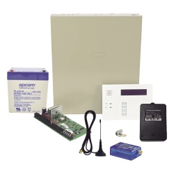 HONEYWELL HOME RESIDEO VISTA48-60RF-MINI2G Panel de control híbrido / 48 zonas / 3 particiones / Teclado-receptor 6160RF / Comunicador 2G MINI012G / 1 año de servicio de datos incluido