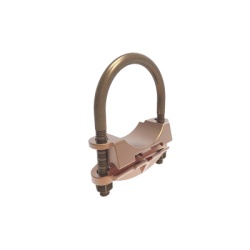 HUBBELL BURNDY HUB-GAR-1826 Conector Mecanico para Cable Calibre 4 a 3/0 AWG / Paralelo o 90Â° Grados a Tubo de 2" o Varilla de 2" - 2 3/8".