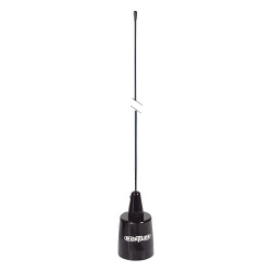 HUSTLER LMB-150 Antena Movil VHF en Color Negro Resistente a la corrosion 3.4 dB de ganancia 148-174 MHz.