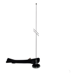 HUSTLER UGMPL Antena Movil VHF/UHF 140-500 MHz Ajustable en Campo Ganancia Unitaria