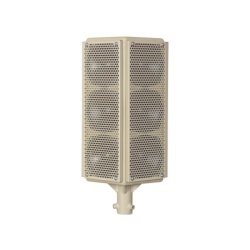 HYPERSPIKE 90105A-801-02-L Altavoz omnidireccional / 1600W / 143 dB / 360° / 4 millas cuadradas / 125 Hz - 8 kHz / UL1480A Clase I Div 2