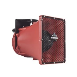 HYPERSPIKE 90215A-801-05-L Altavoz de Alta Fidelidad / SPL Máx 139 dB a 1m / Alcance de Voz 250m (820 pies) / Dispersión 90° / NEMA 3R / C1D2 / Color Rojo