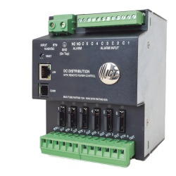 ICT ICTDINPDU6 Fuente de distribucion de 6 salidas control y monitoreo Ethernet Vo: 10-60V Dc para montaje en riel din