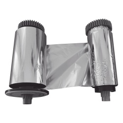 IDP 653317 Ribbon Full Color PLATEADO METALIZADO para SMART21