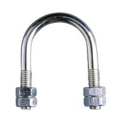 INDEX AZI-M08-6000 Abrazadera tipo U de 8 mm x 6".