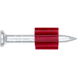 INDEX FPCL-0827 Clavo estándar con arandela de goma / Diámetro de 3.8 mm x 1" / Caja con 100 piezas /