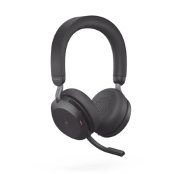 JABRA EVOLVE275MSBKA Diadema / Auricular Jabra Evolve2 75 Stereo / Bluetooth 5.2 + USB-A / ANC Avanzado / 8 Microfonos MEMS (27599-999-999)