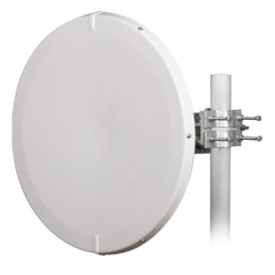 JIROUS JRMD-680-6-MIMO Antena Direccional de Alto Rendimiento / 30.5 Â± 1 dBi / 2 ft / 5.9-7.125 GHz / Conectores RP-SMA / Alto Aislamiento al Ruido / Facil Montaje y herraje de acero inoxidable / Rad
