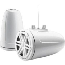 JL AUDIO 10-03269-00 Bocinas Cerradas para Torre / 7.7" (196 mm) / Coaxial Cerrado / 70 W RMS / 4 Ω / Sensibilidad 90.5 dB / Respuesta 55 Hz-25 kHz / Rejilla Deportiva Blanca / Sin Iluminación LED / Conexión 16 AWG 3 m (10 ft)