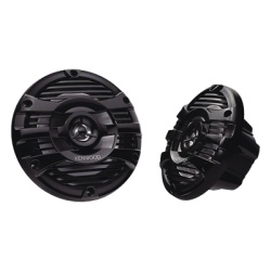 JVC KENWOOD KFC-1653MRB Par de Altavoz Marino de 6.5" / 2 Vias / 4 Ohm / 50W RMS / PP Resistente al Agua / Rejilla UV