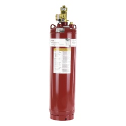 KIDDE 45-550201-001 Cilindro con valvula e indicador de nivel de liquido capacidad de 200 lb (90.7 kg) para sistemas de agente limpio ECS-500 y ECS-500 Marine
