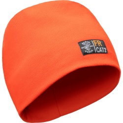 KLEIN TOOLS FRBN11 Gorro Ignífugo FR / Naranja / Modacrílico con Aramida y Tencel / Protección contra Arco Eléctrico y Fuego Repentino / Talla Única / Lavable en Máquina