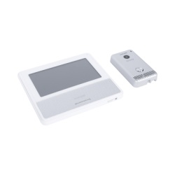 KOCOM KCV-S701IP2WW KIT DE VIDEOPORTERO IP COLOR BLANCO / Apertura con app / Super elegante / Monitor WIFI / Alimentacion 110vca