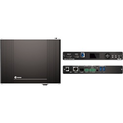 KRAMER KDS-17EN Codificador AVoIP 4K60 4:4:4 | Transmisión por Ethernet o Fibra | Audio Dante, USB, IR, RS-232, CEC | Códec Visualmente Sin Pérdidas | PoE+ | Gestión por Web y API