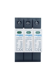 LEADER Protector de Descargas Atmosféricas 3 Polos 1000 Vcc - SPD de corriente continua diseñado para sistemas fotovoltaicos 40 kA 3 Polos / Montaje en riel Din / -40 °C a 80°C - Img 2