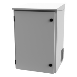 LINKEDPRO BY EPCOM LP-FORTE-16U-R3 Gabinete de Exterior con Rack de 19" de 16U con Ventiladores y Termostato Se envia el Gabinete Armado. (Montaje a poste o torre se vende por separado).