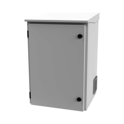 LINKEDPRO BY EPCOM LP-FORTE-16U-R3 Gabinete de Exterior con Rack de 19" de 16U con Ventiladores y Termostato Se envia el Gabinete Armado. (Montaje a poste o torre se vende por separado).