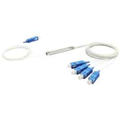 LINKEDPRO BY EPCOM LP-PLC-1X4UPC Splitter (Divisor Optico) tipo PLC de 1x4 conectores SC/UPC