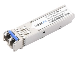 LINKEDPRO BY EPCOM LP-SFP-1G-SM-40 Transceptor Optico SFP (Mini-Gbic) / Monomodo 1310 nm / 1.25 Gbps / 1000BASE-EX / Conectores LC/UPC Duplex / DDM / Hasta 40 km