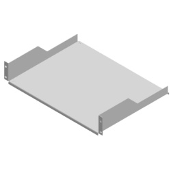 LINKEDPRO SCH-342-UW Charola para Rack / 19 Pulgadas / 34 cm (13.4 in) de Profundidad / 2UR / Acero Rolado en Frio / Soporte 15 Kg / Acabado Gris Mate