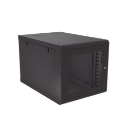 LINKEDPRO SR-1912-GN2DG Gabinete de Pared 12U de 1027 mm de Profundidad: Maxima Profundidad y Proteccion en Acero Reforzado Ideal para UPS y Servidores de 19"