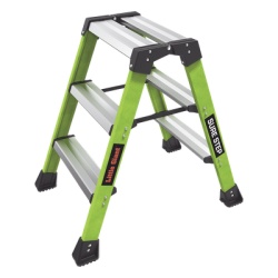 Little Giant Ladder Systems SURESTEP Escalera Plegable 2 Peldanos de Fibra de Vidrio / Tamano 66 cm ( 2 2").