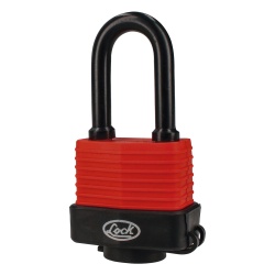 LOCK SYS-C25-L40 Candado Impermeable con Llave Estandar /Arco Largo de 46 mm/ Nivel de Seguridad 4 / Linea Comercial.