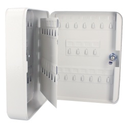 LOCK SYS-CLL-60 Caja para llaves con capacidad para 60 llaves/ Medidas 200 x 250 x 75 mm (ancho x alto x profundidad)/ Fabricada en acero/ Cerradura con llave.